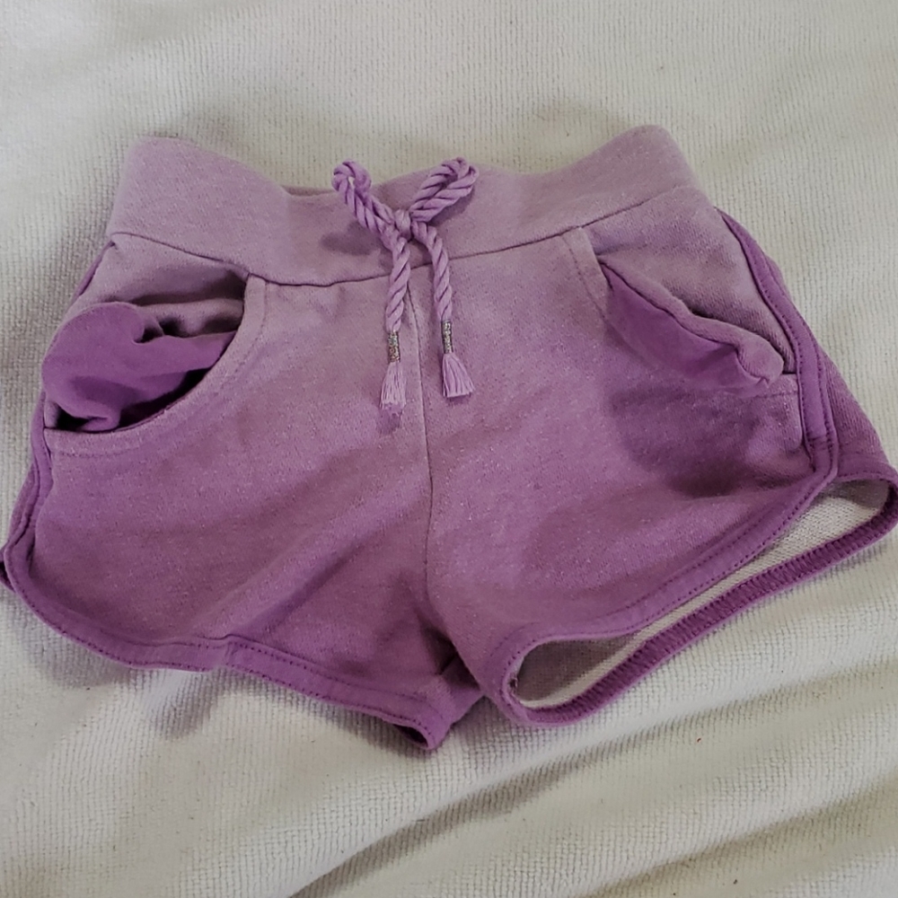 🐒2T Garanimals girls ombre shorts purple